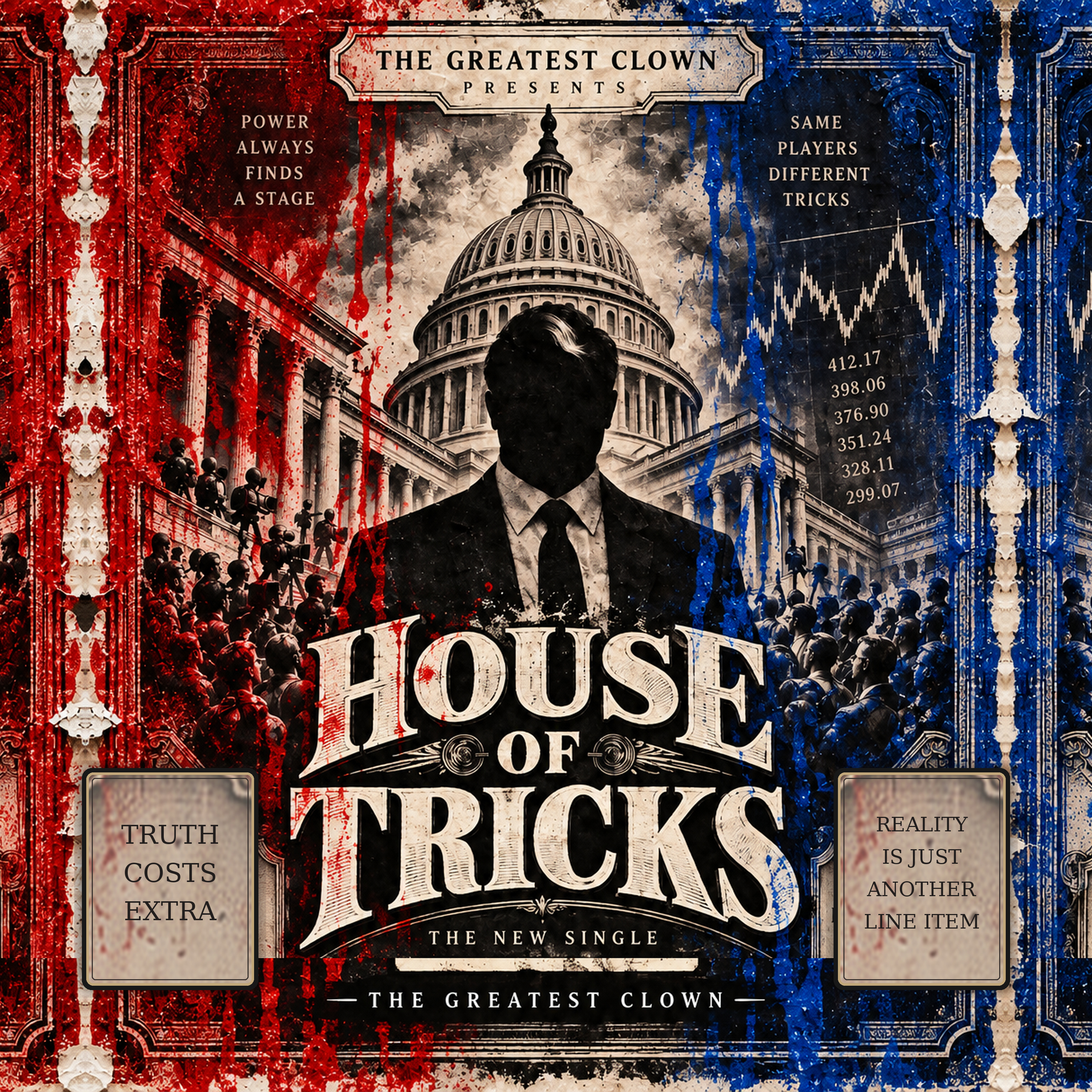 House of Tricks single artwork by The Greatest Clown